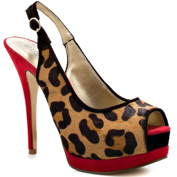 Guess Shoes - Guess Brown Pony Hair Glenisan Heel From Macy